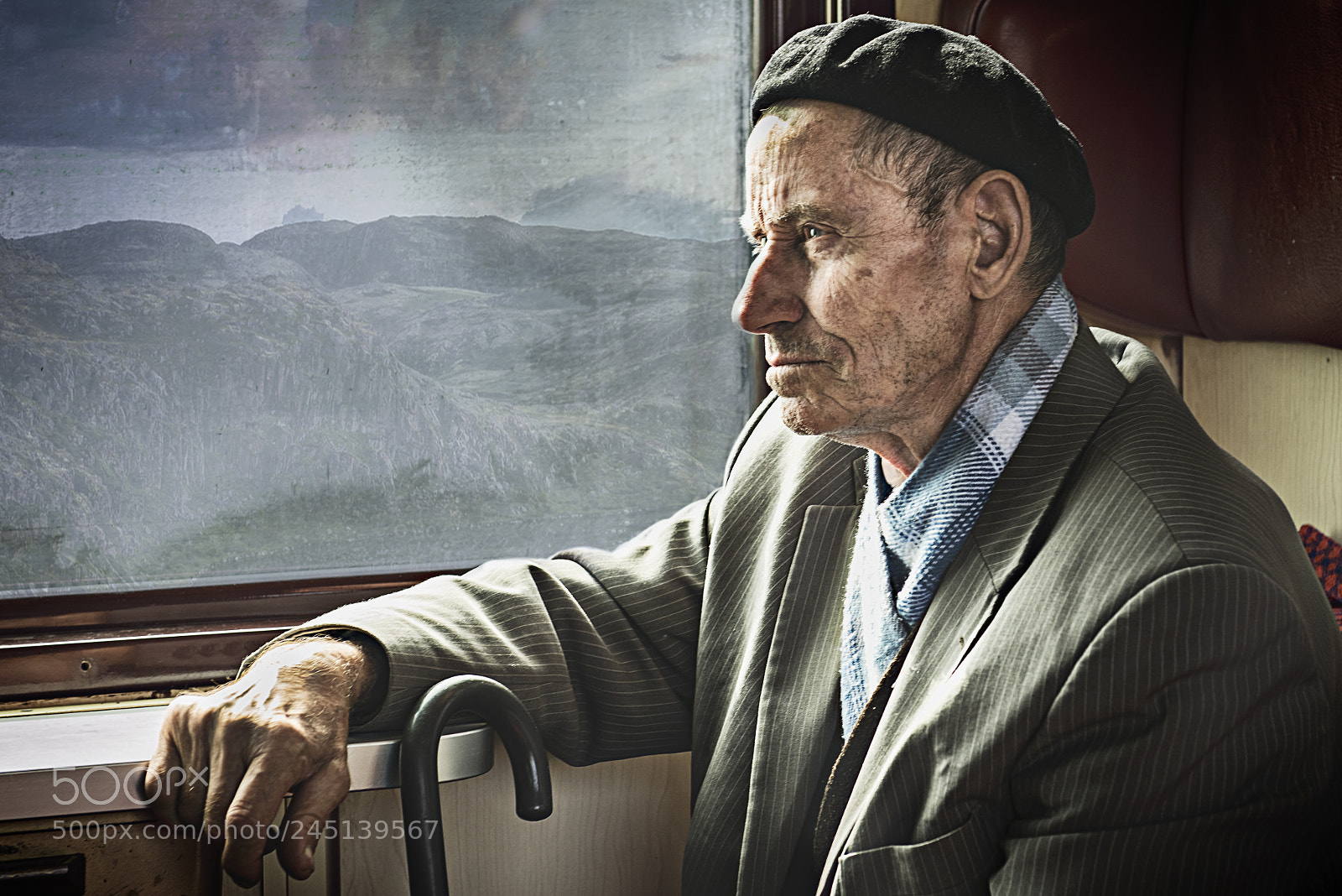 Nikon D800 sample photo. Train ride to peja photography