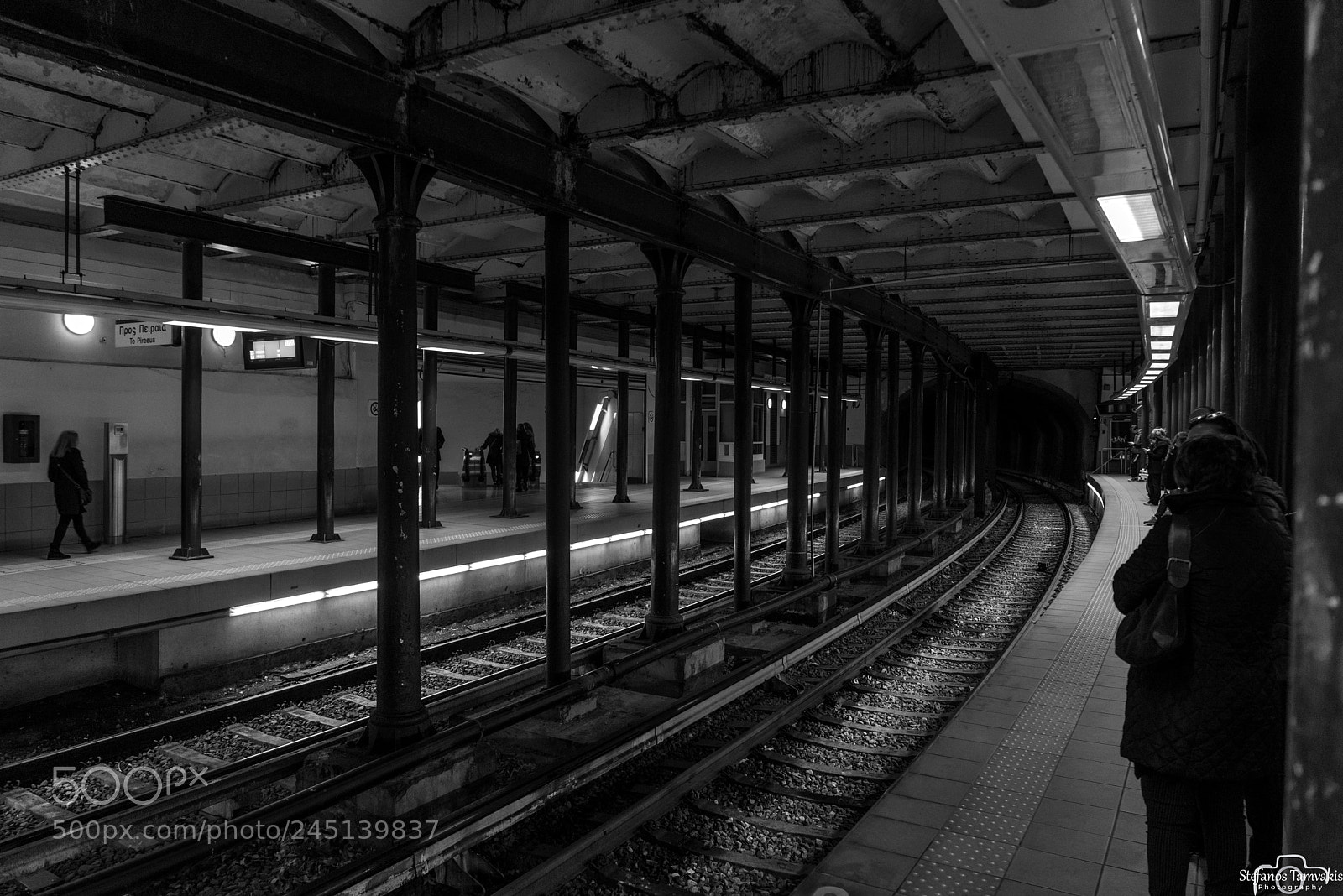 Sony a7R sample photo. Monastiraki station photography