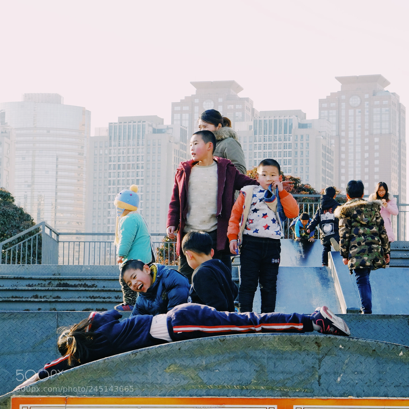 Fujifilm X-E2 sample photo. 滑板公园 photography