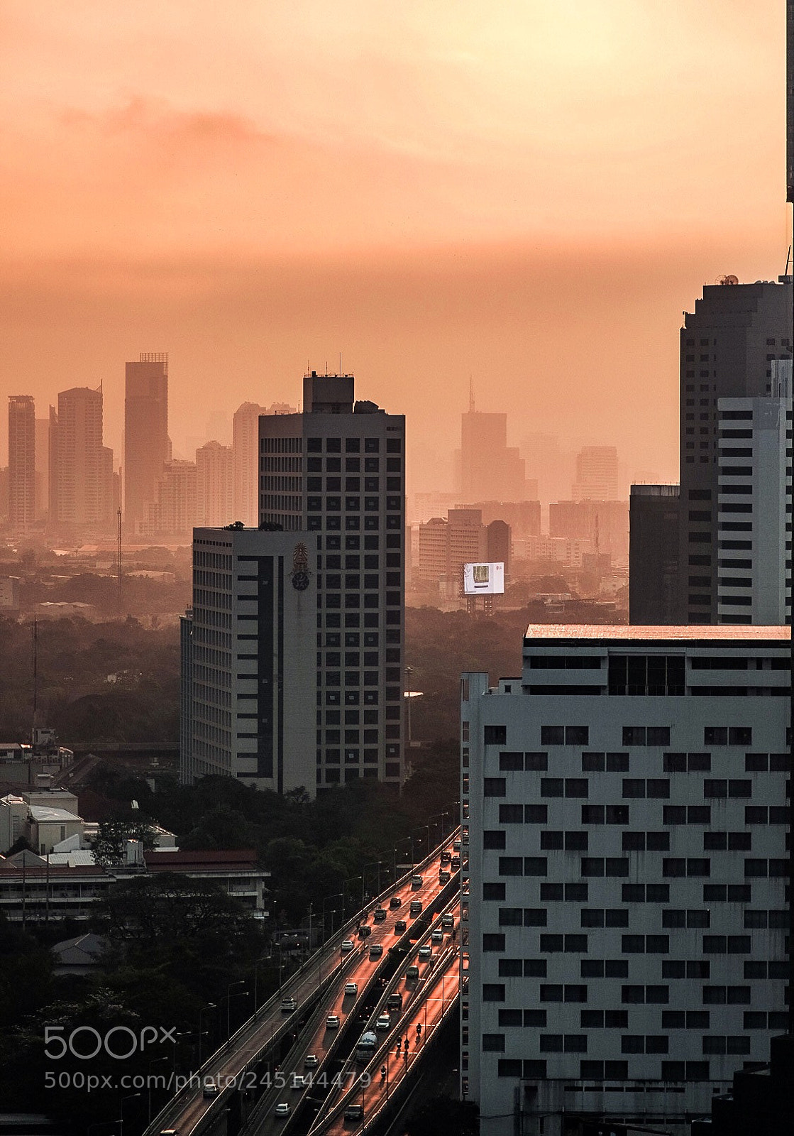 Fujifilm X-T10 sample photo. Sunrise in bangkok photography