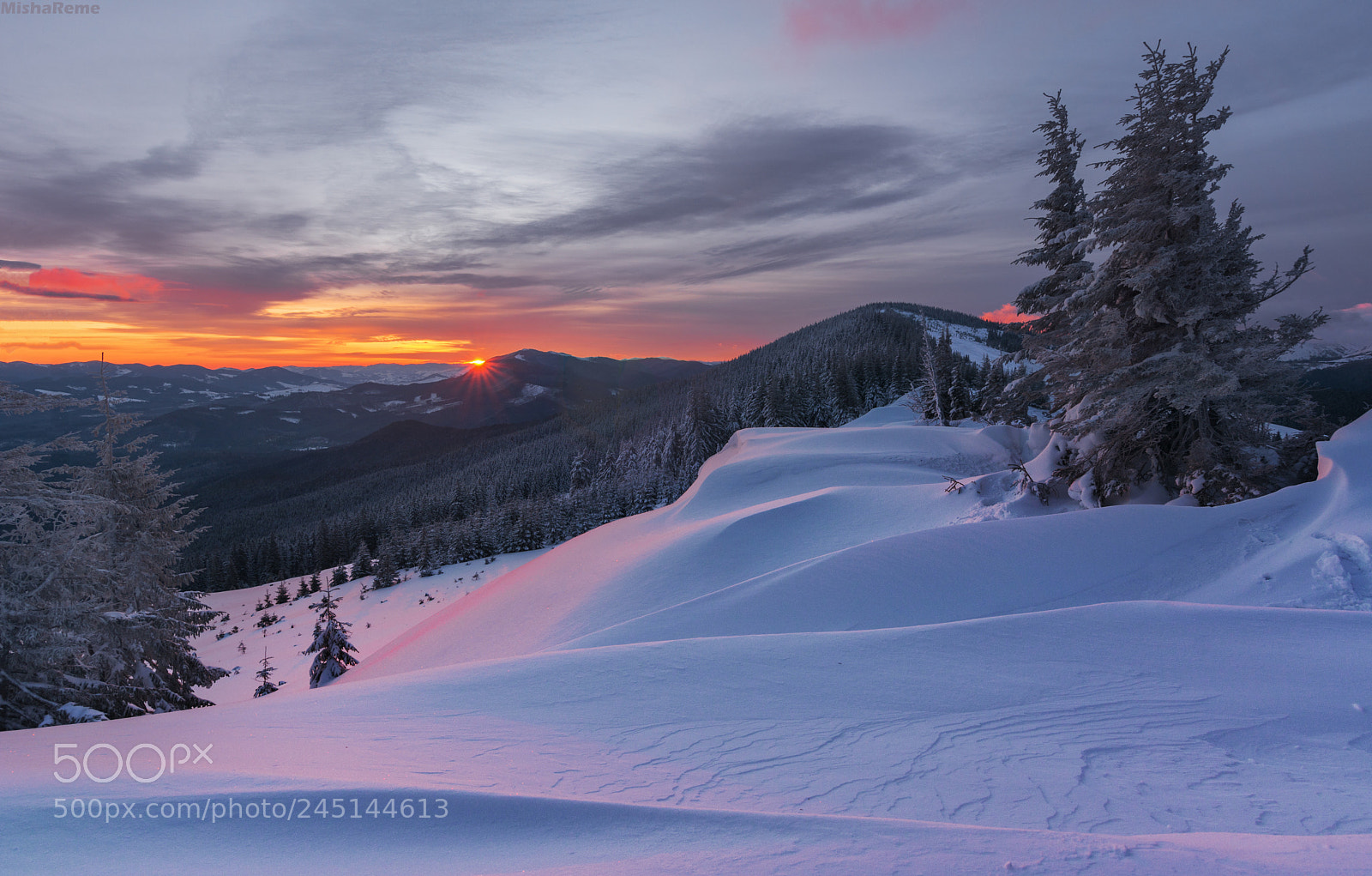 Nikon D7100 sample photo. Dawn in the mountains photography