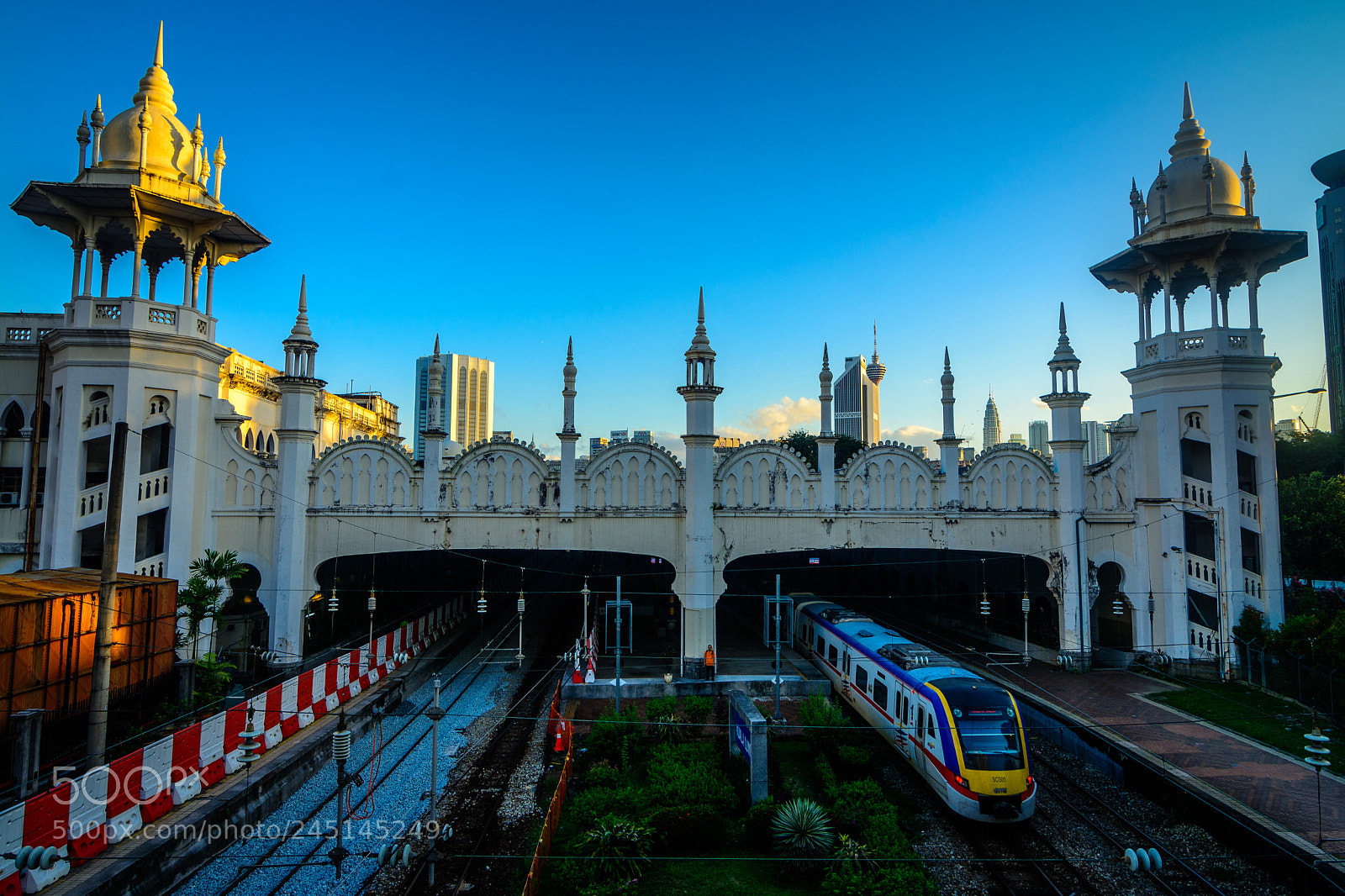 Nikon D7100 sample photo. Old kuala lumpur railway photography