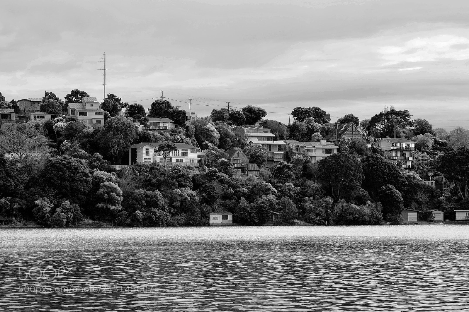 Fujifilm X-T1 sample photo. Hillside homes photography
