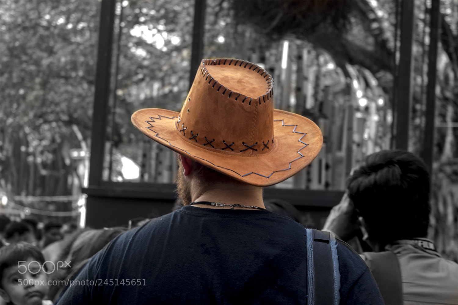 Nikon D3200 sample photo. The hat man photography