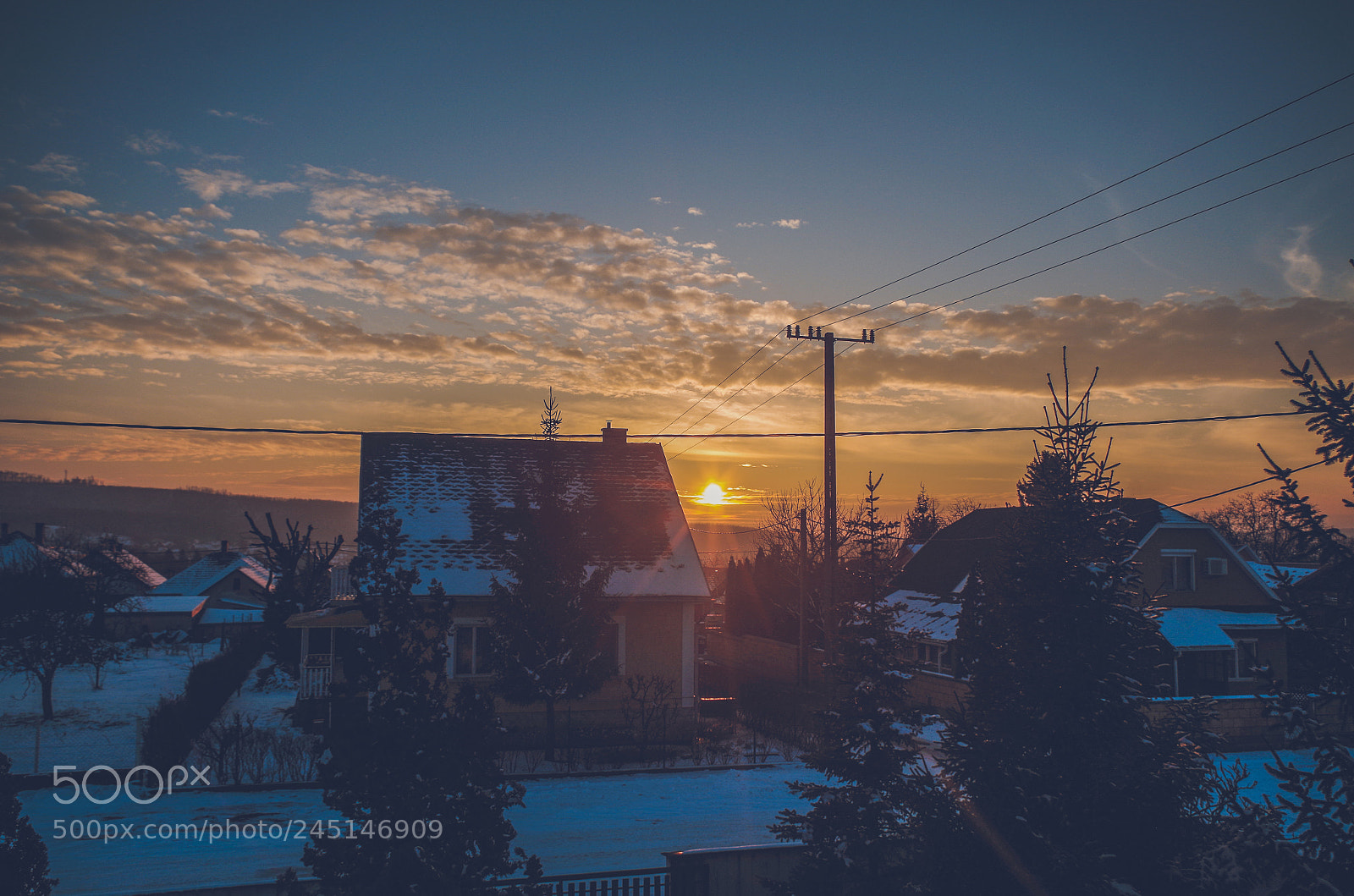 Pentax K-30 sample photo. Sunset photography