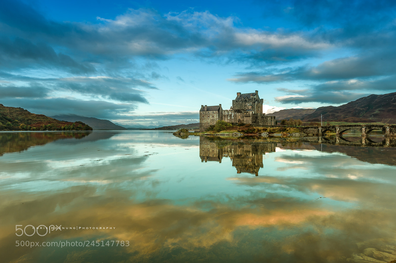 Nikon D4 sample photo. Eilean donan castle photography