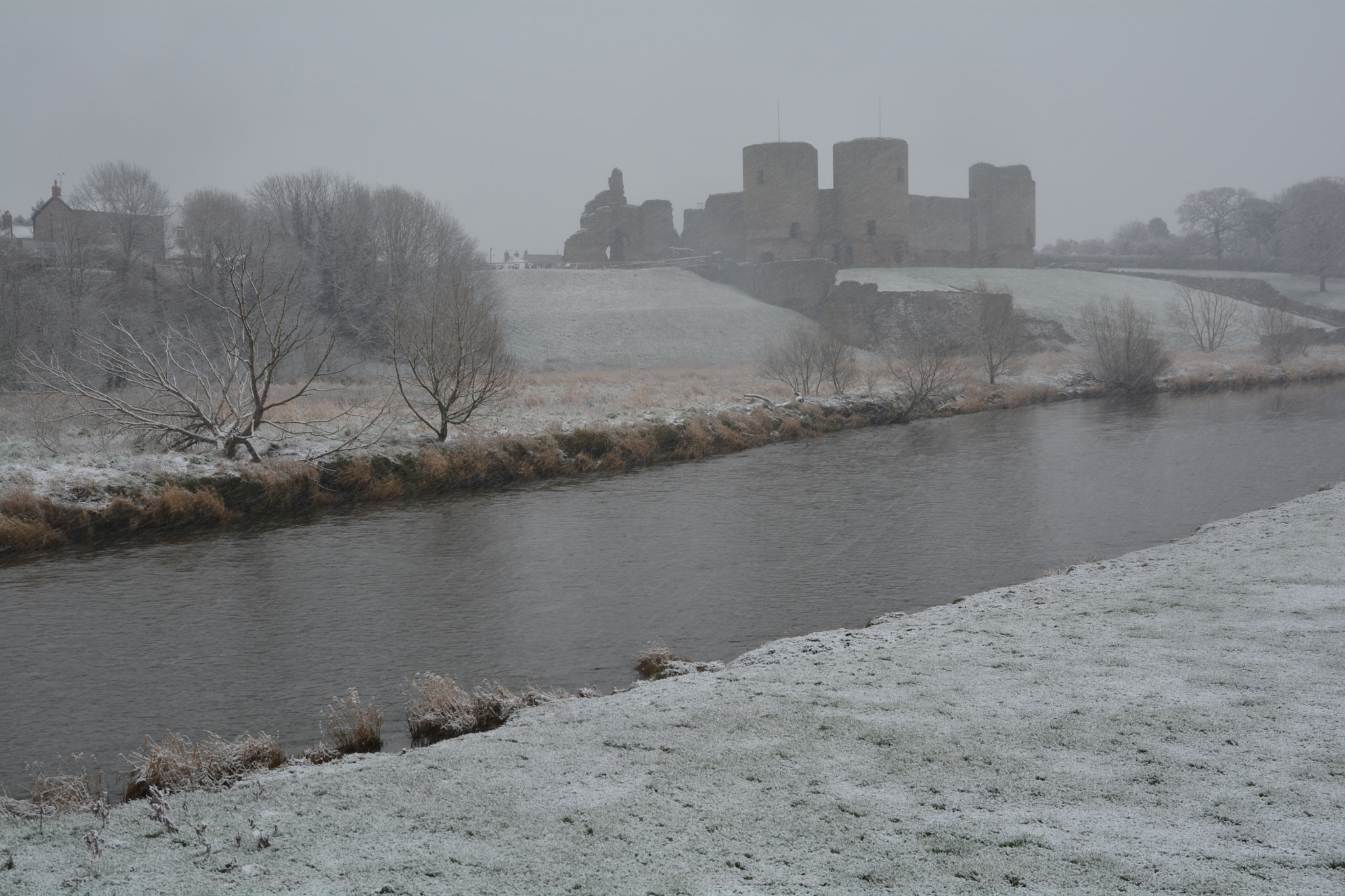 Nikon D5200 sample photo. Snowy rhuddlan photography