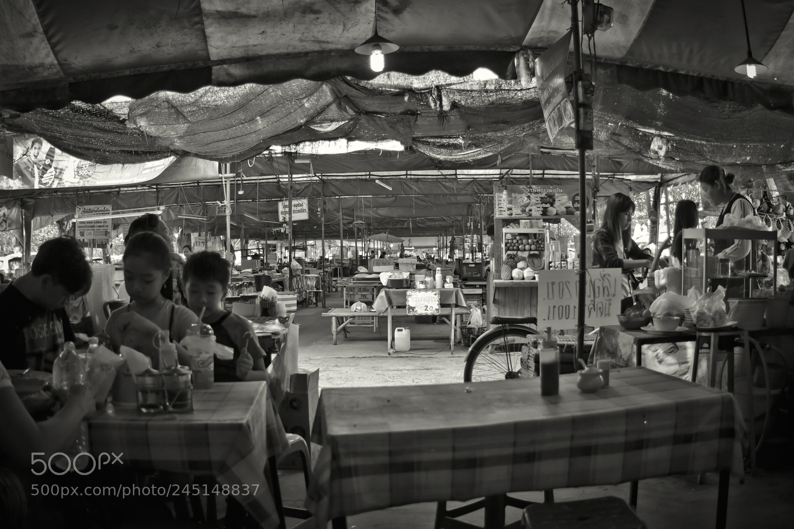 Canon EOS 60D sample photo. Thai market photography