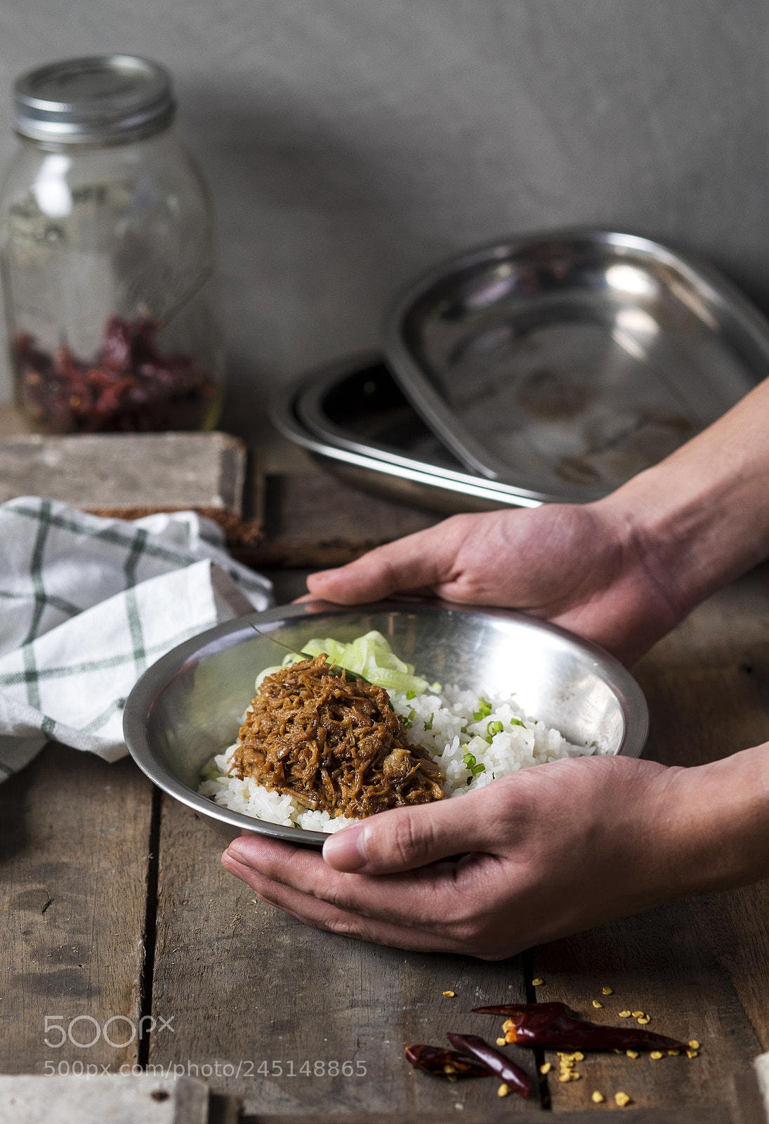 Fujifilm X-T1 sample photo. Rice bowl by chef photography