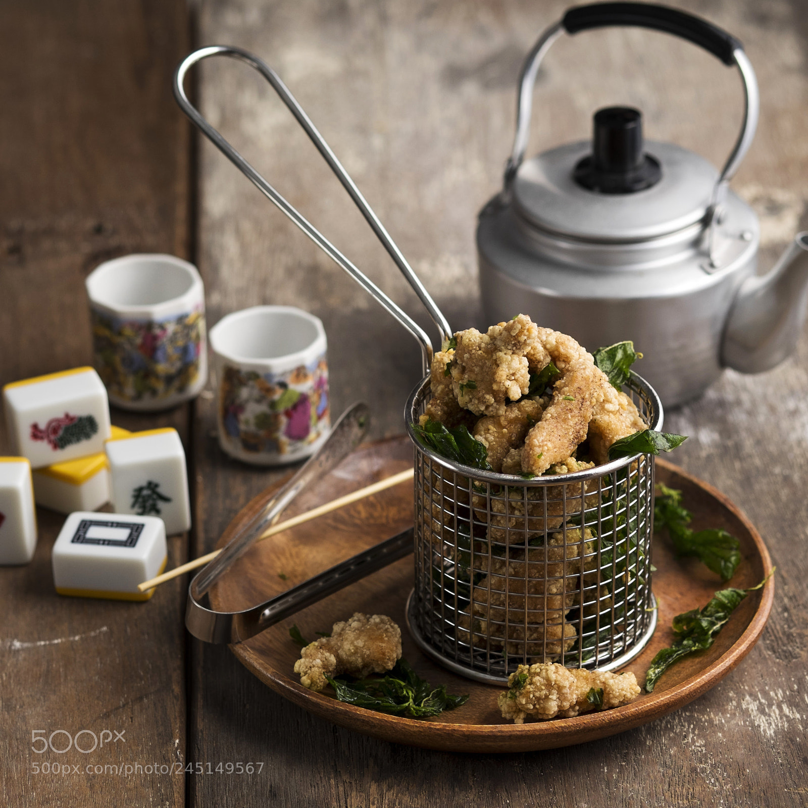 Fujifilm X-T1 sample photo. Chicken chops dimsum for photography