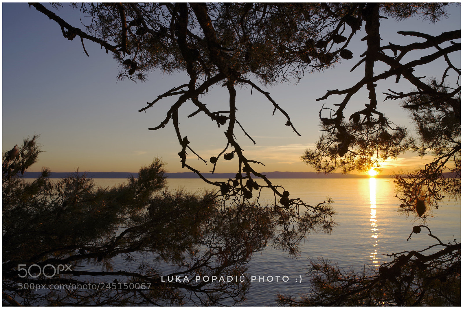 Pentax K-1 sample photo. Sunset photography