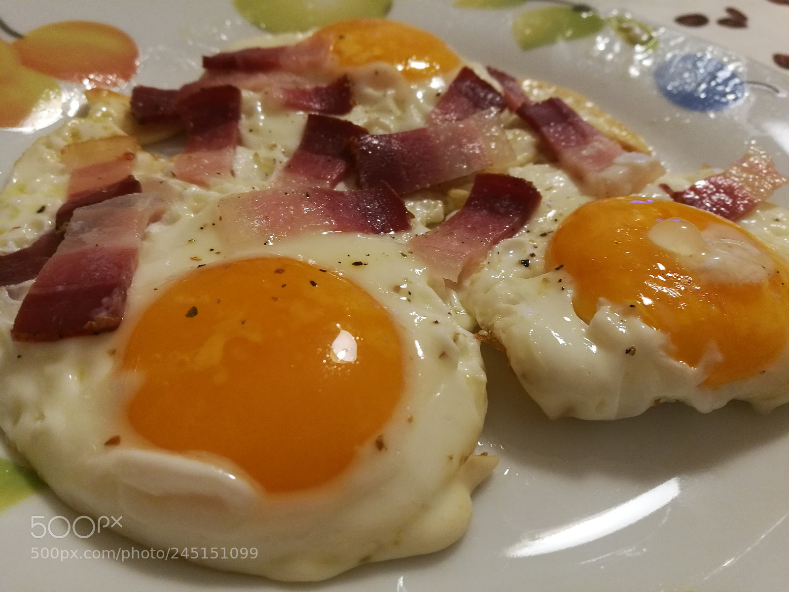 HUAWEI P9 sample photo. Bacon&egg photography