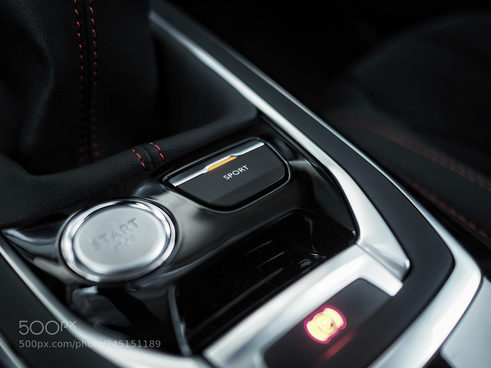 Olympus PEN-F sample photo. Peugeot 308 gti photography