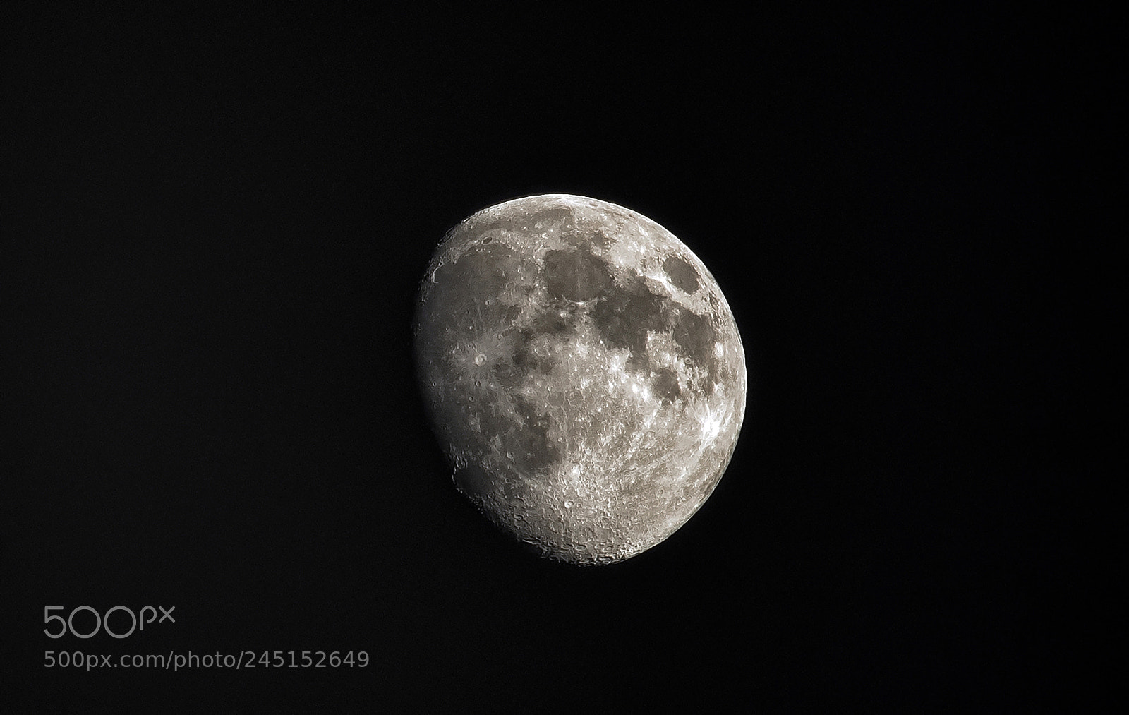 Canon EOS 80D sample photo. Inspiring moon photography