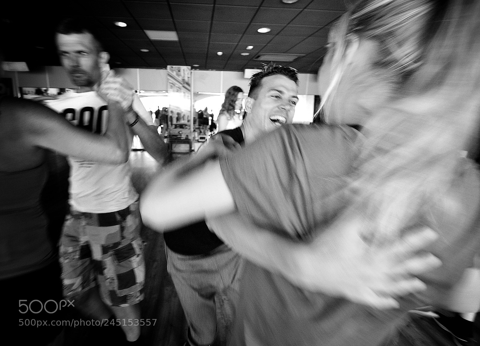 Nikon D3100 sample photo. Salsa dancers photography