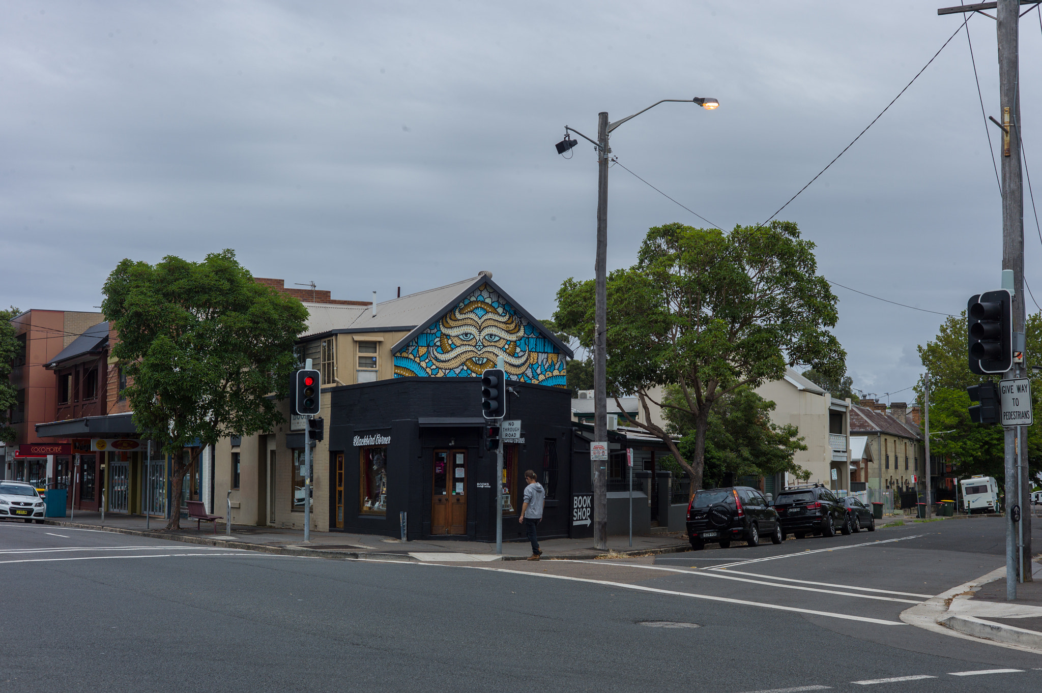 Leica M9 + Summicron-M 50mm f/2 (IV, V) sample photo. Blackbird corner photography