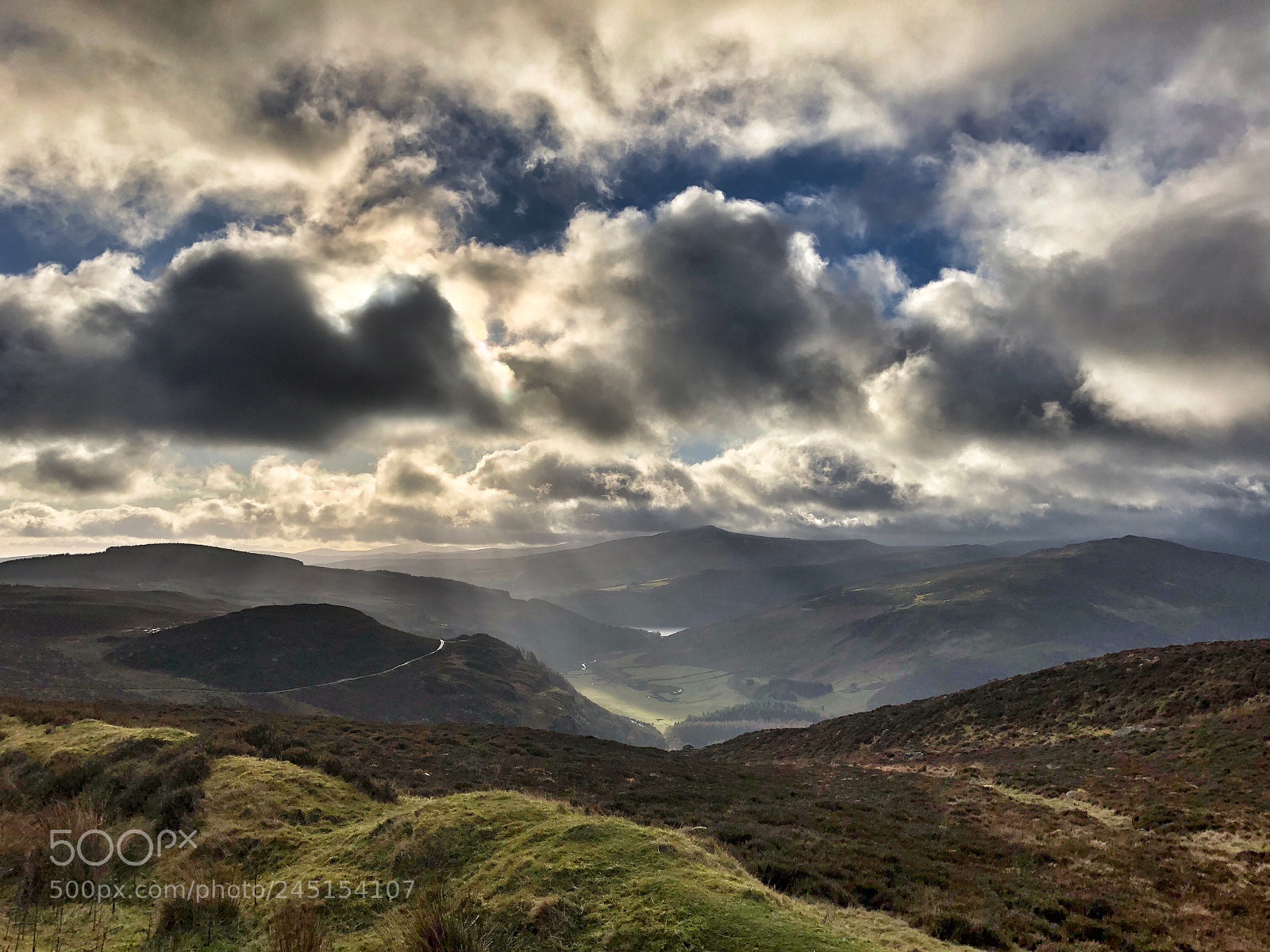 Apple iPhone 8 sample photo. Wicklow mountains photography