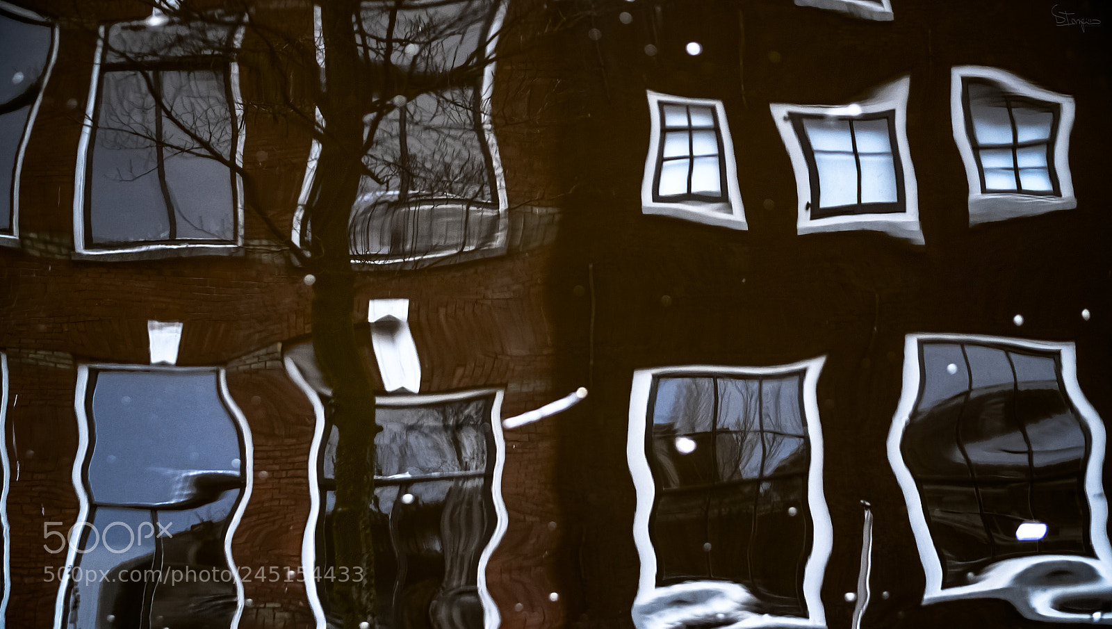 Panasonic Lumix DMC-GH4 sample photo. Amsterdam water mirror photography