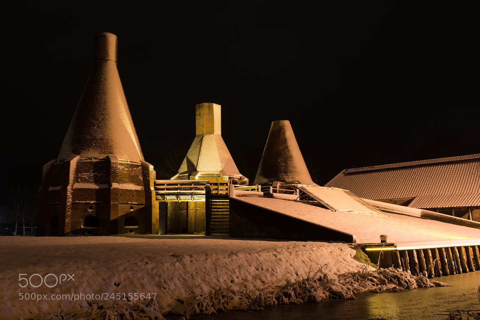 Nikon D7100 sample photo. Kalkovens by night 2 photography
