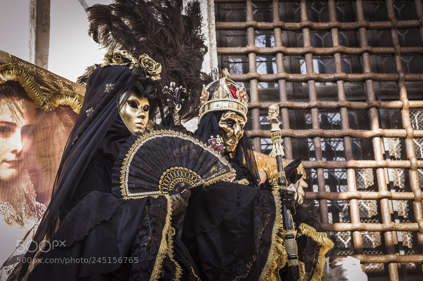 Nikon D700 sample photo. Black and golden carnival photography