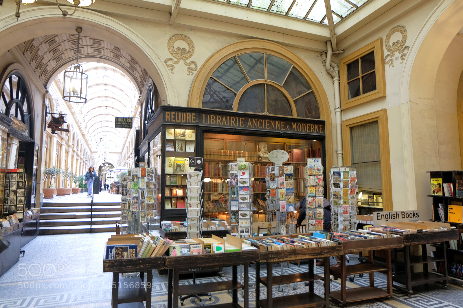 Fujifilm X-M1 sample photo. Galerie vivienne, paris photography