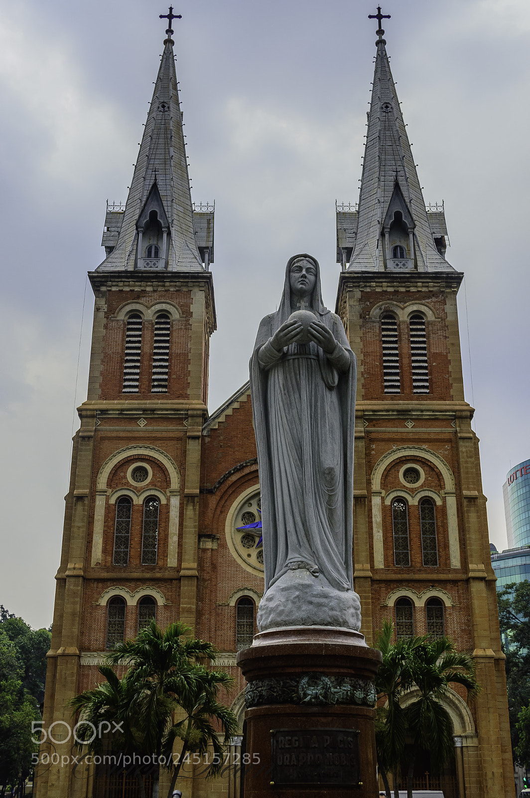 Nikon D3200 sample photo. Notre dame(saigon) photography