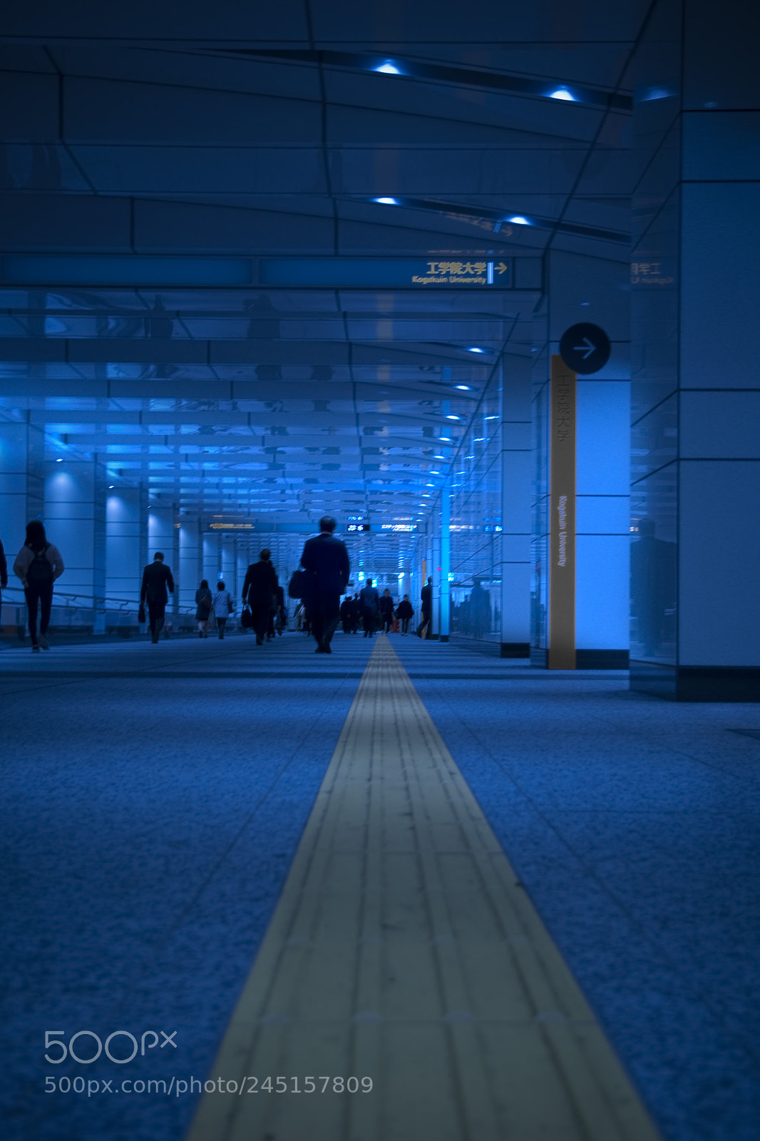 Nikon D90 sample photo. Shinagawa - scifi style photography