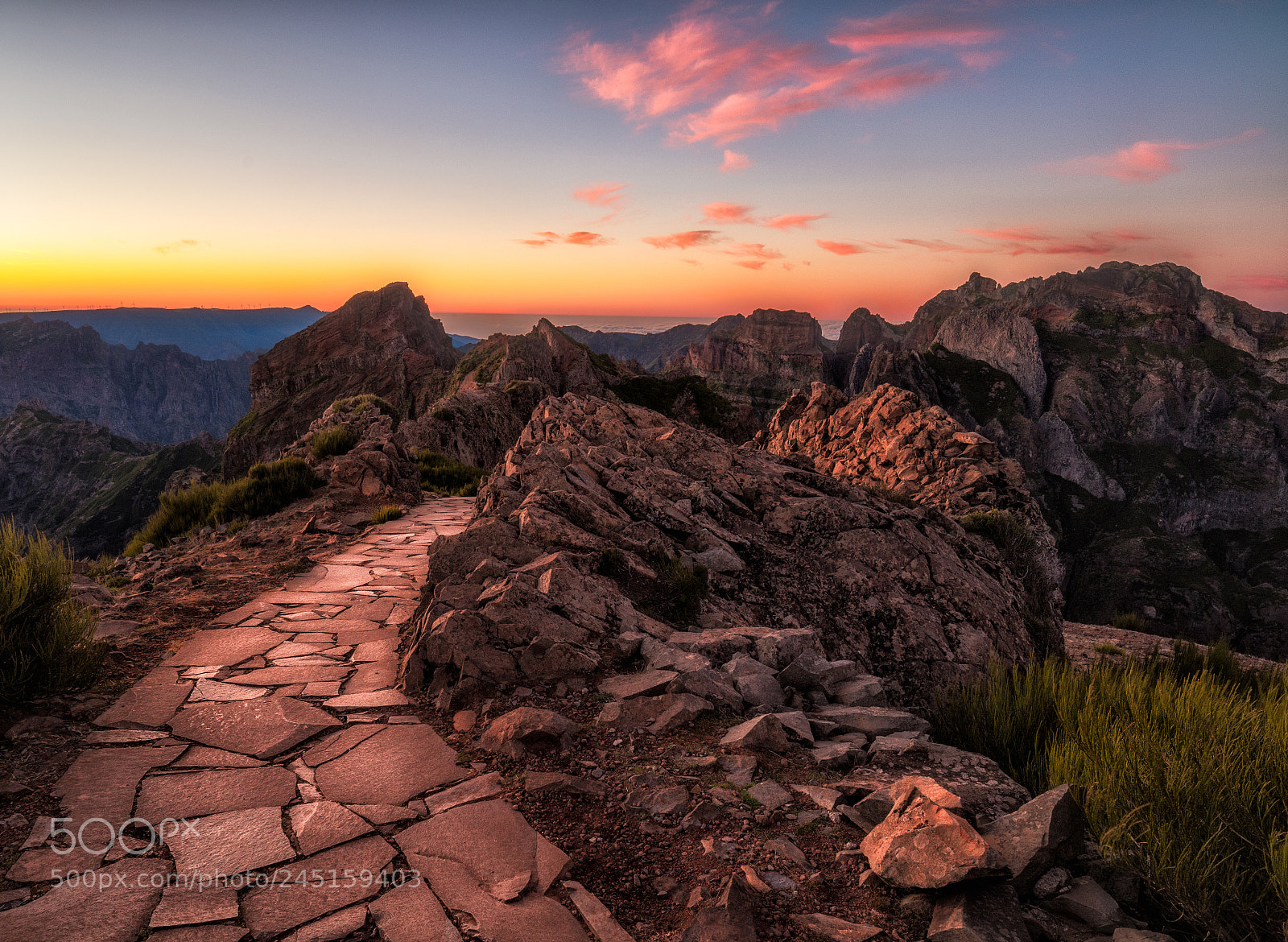 Pentax K-1 sample photo. Pico do arieiro photography