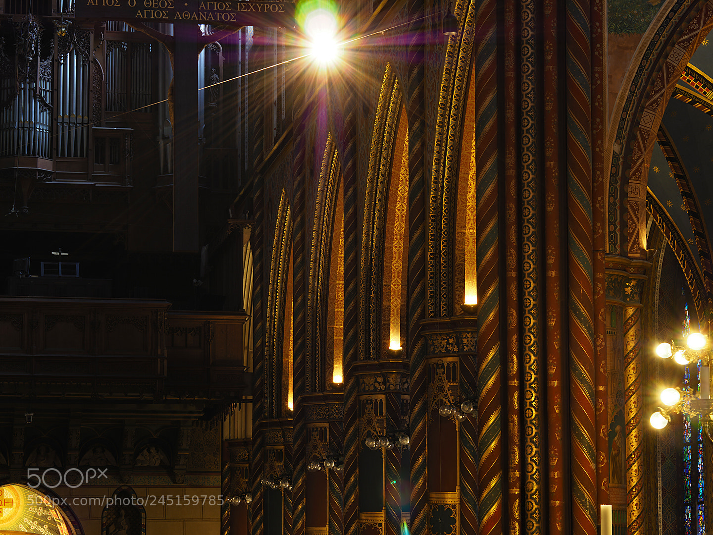 Olympus PEN-F sample photo. Marien-basilika photography
