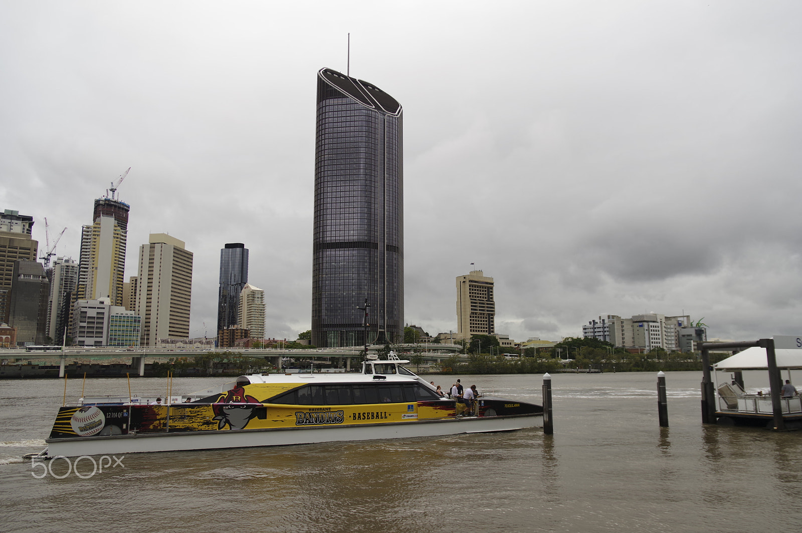 Pentax KP sample photo. Brisbane river photography