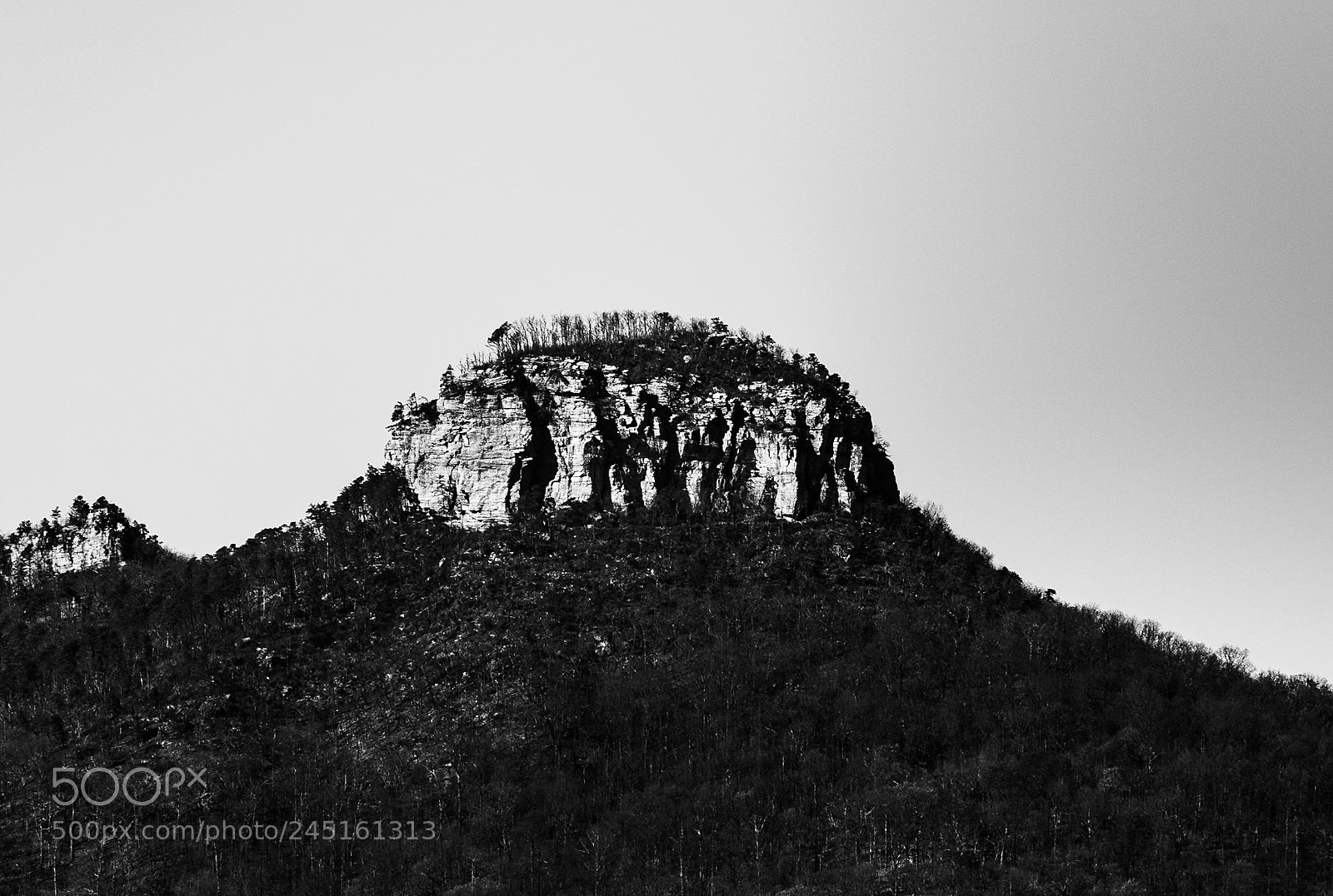 Nikon D5500 sample photo. Pilot mountain  photography