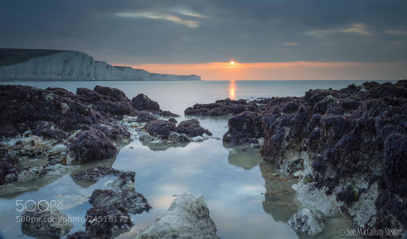 Olympus OM-D E-M1 sample photo. Sunrise at cuckmere haven photography