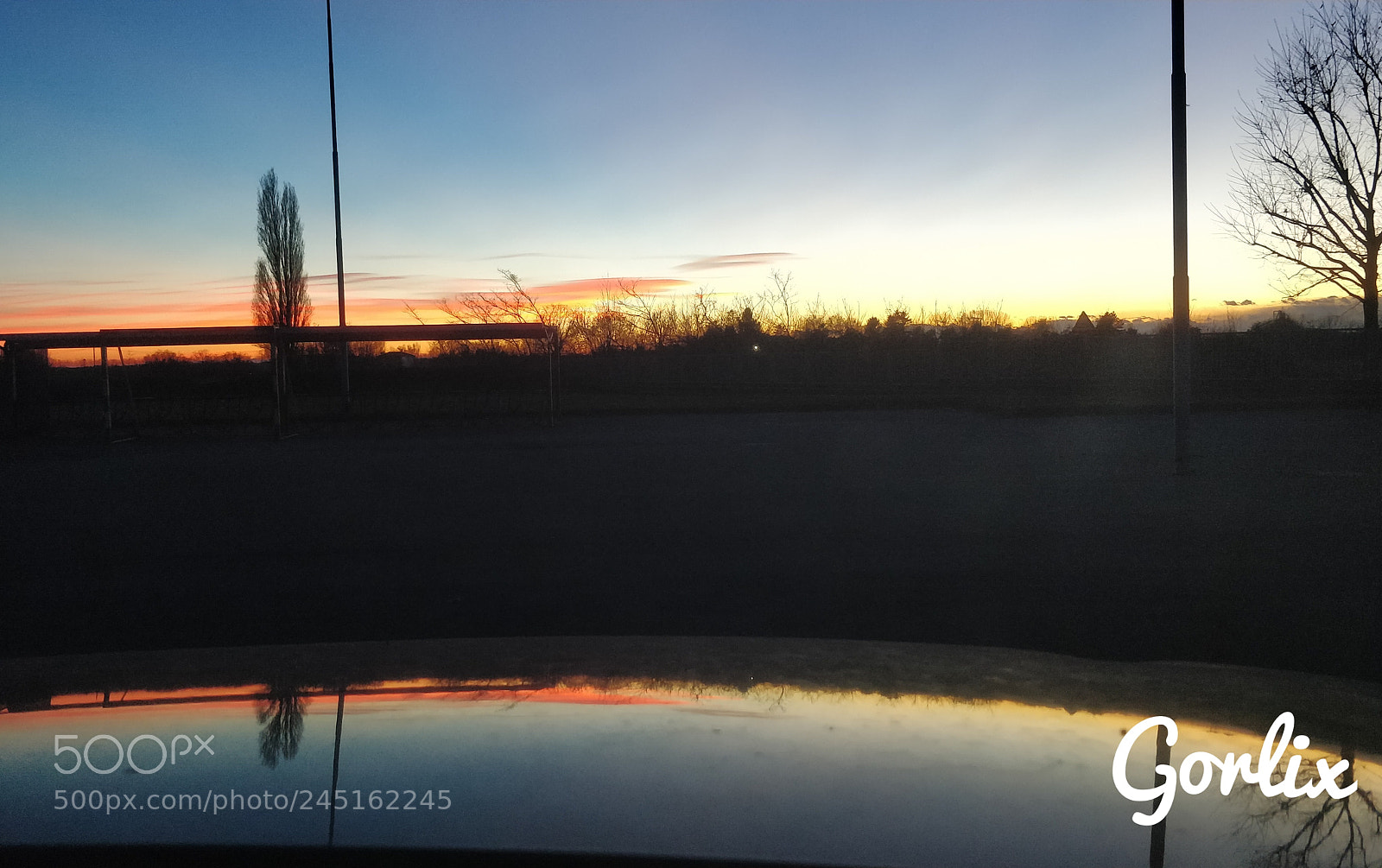 OnePlus 5T sample photo. Sunset in a car photography