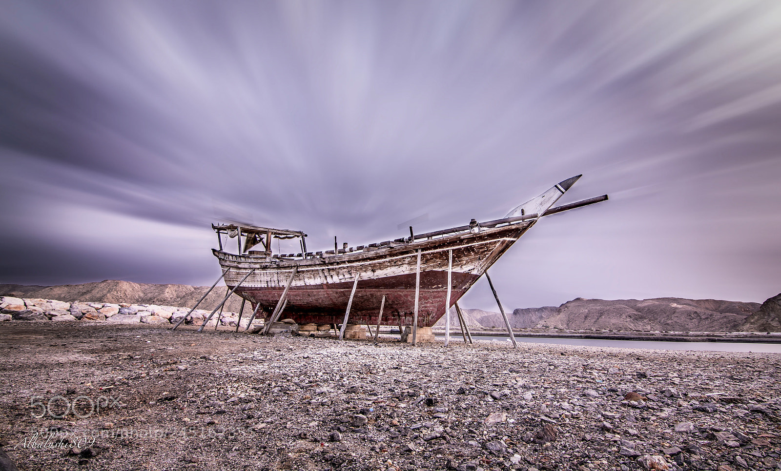 Nikon D7100 sample photo. An old omani ship photography