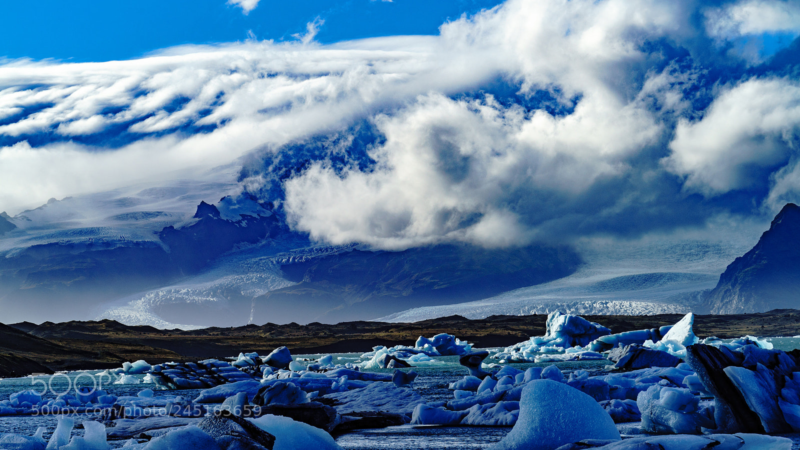 Sony a7S sample photo. Jokulsarlon glacier lake photography