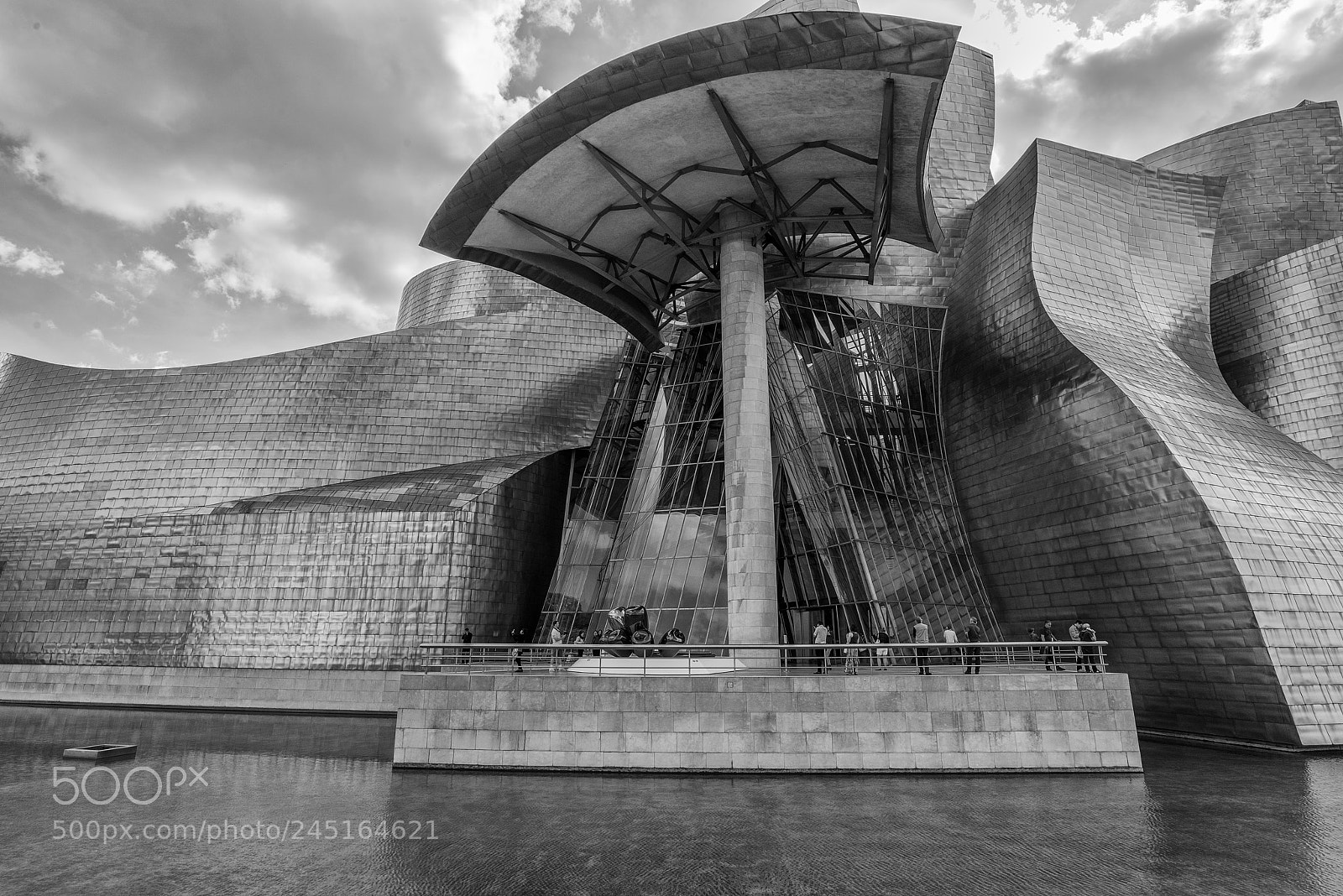 Nikon D810 sample photo. Guggenheim museum, bilbao photography