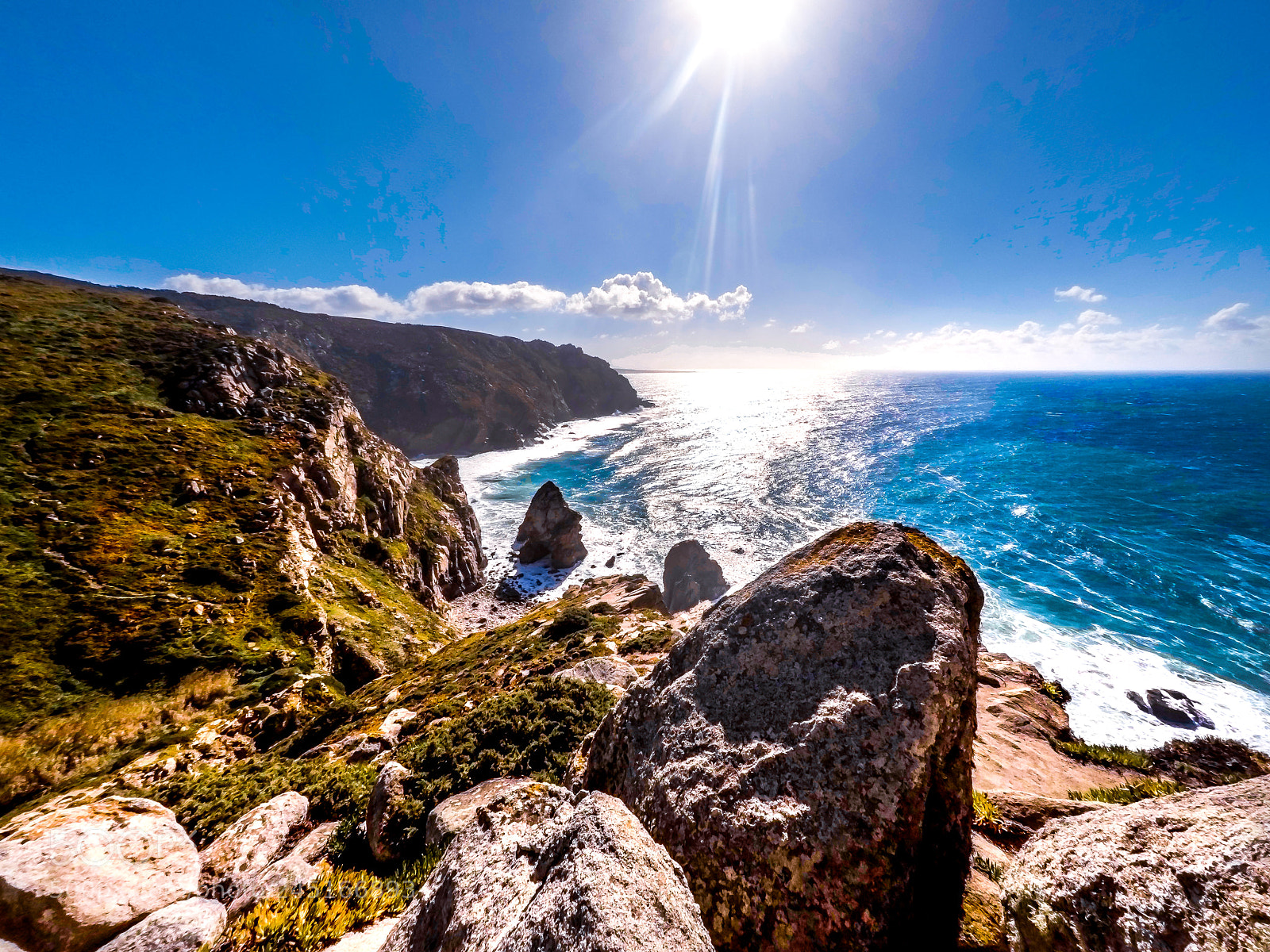 GoPro Hero5 Black sample photo. Cabo da roca photography