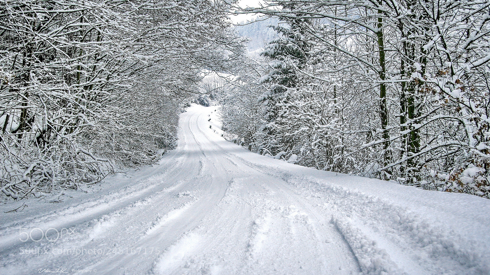 Canon EOS 30D sample photo. Winter roads - bystricka photography