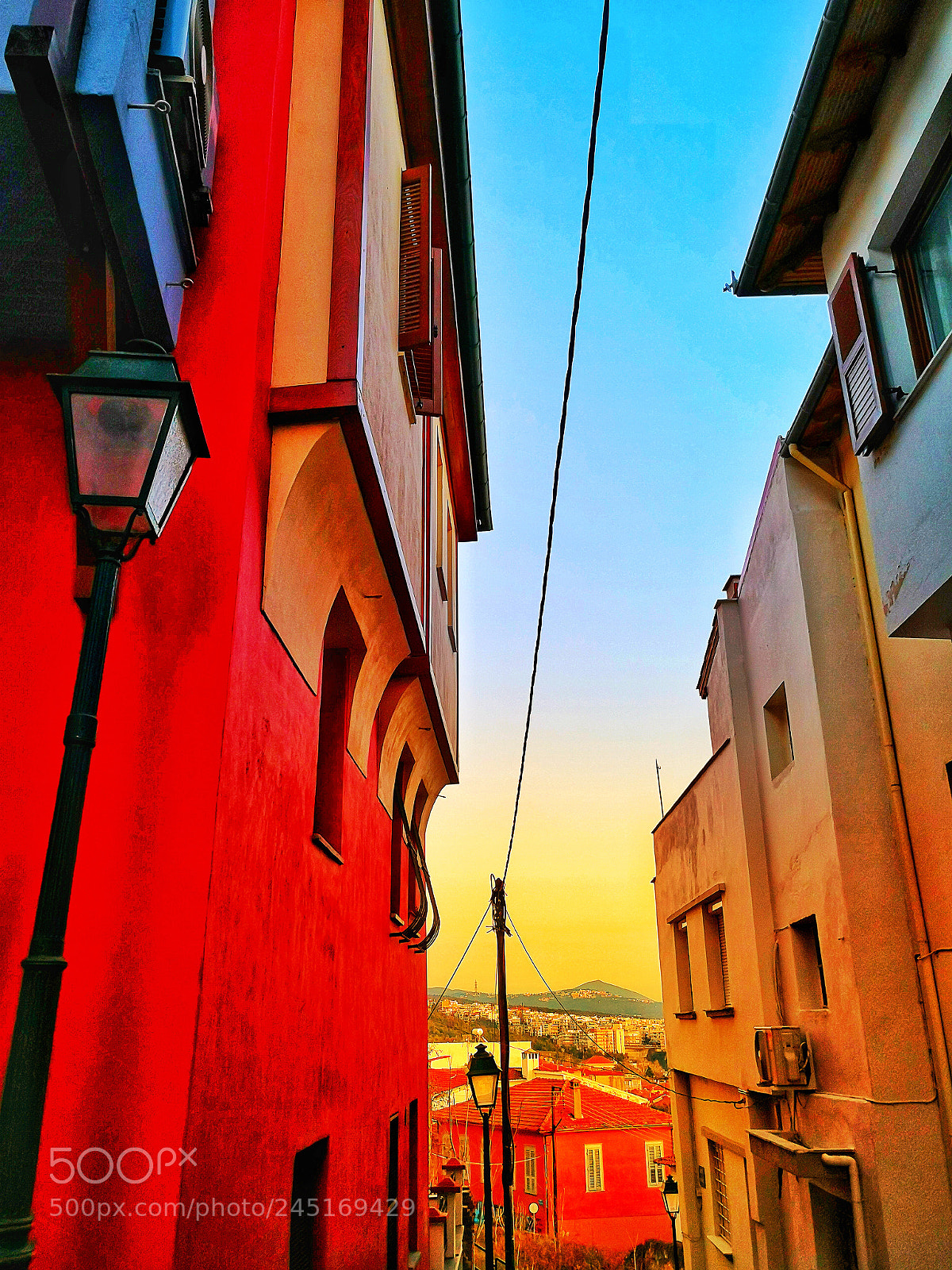 HUAWEI Mate 10 Pro sample photo. Thesaloniki old town area photography