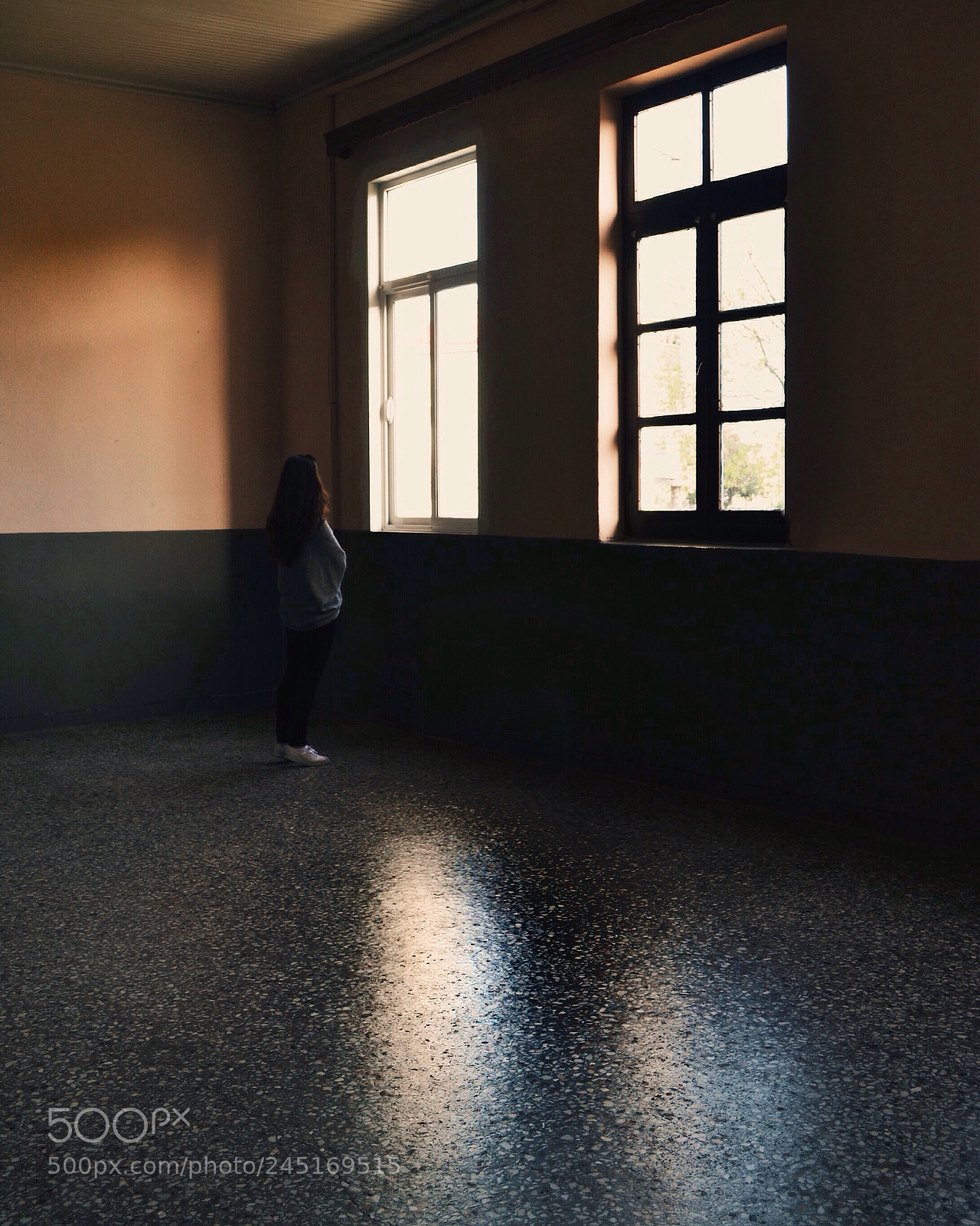 Nikon D3100 sample photo. "alone".. photography