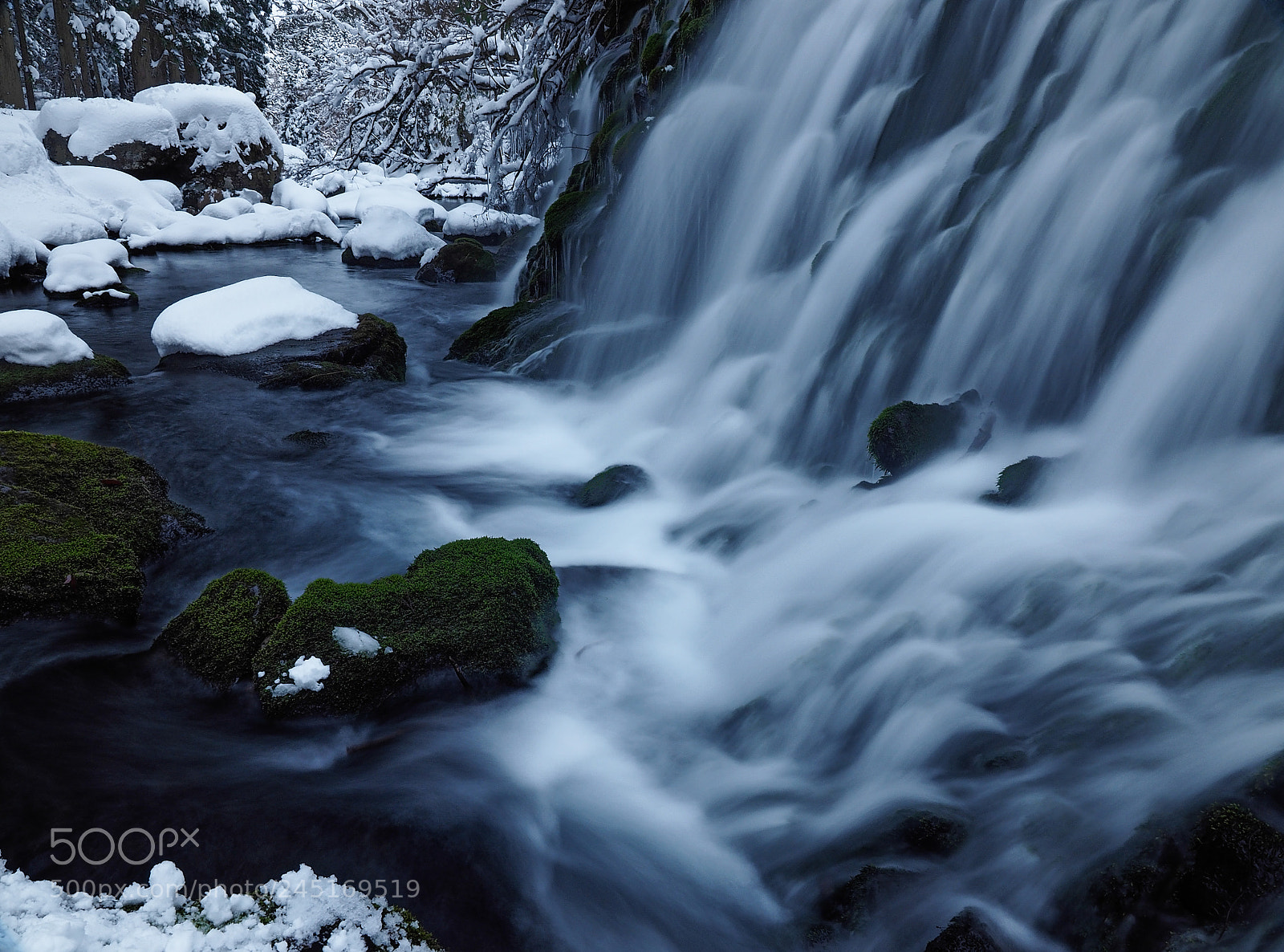 Olympus OM-D E-M5 II sample photo. Winter  flow photography