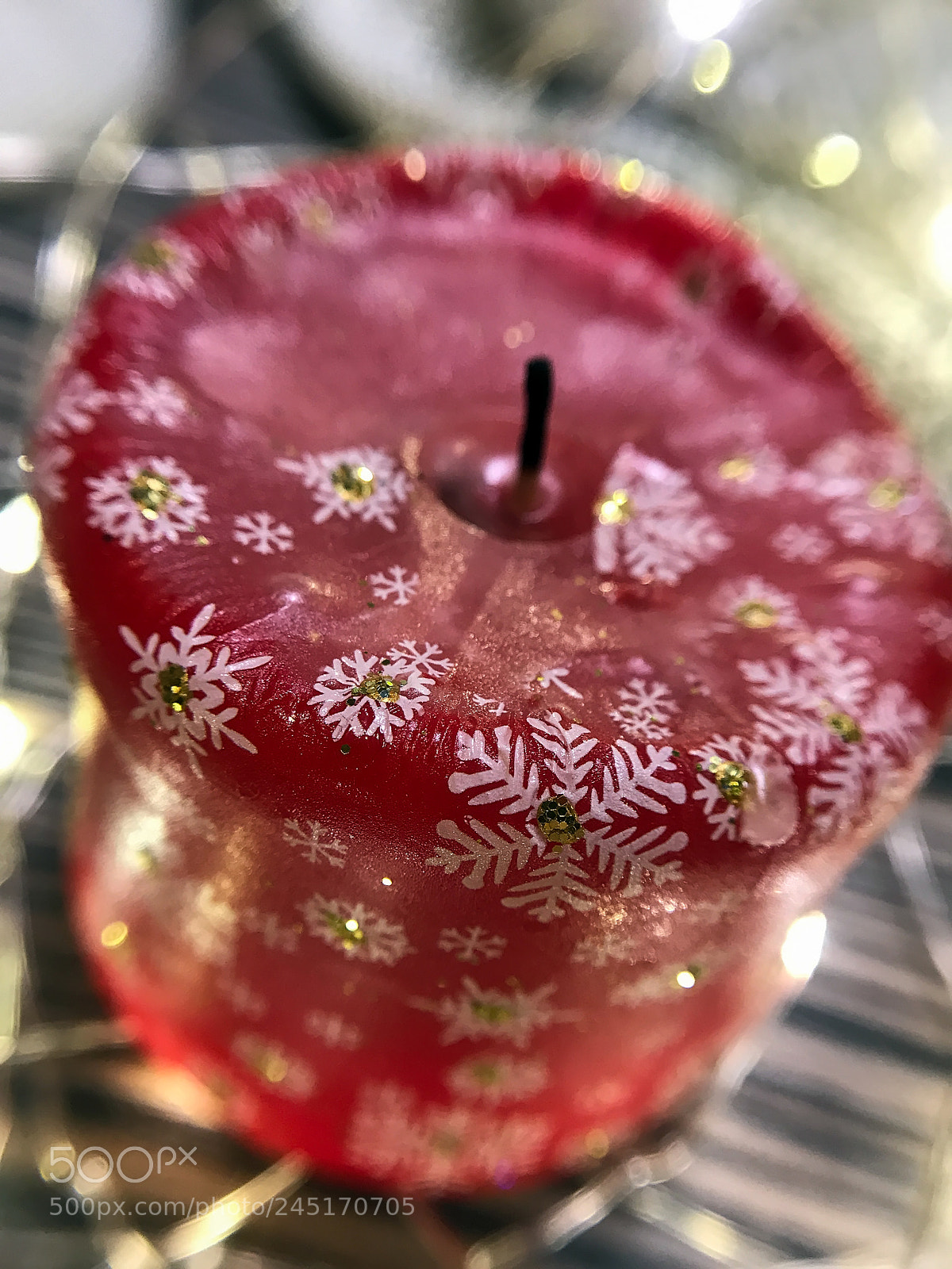 Apple iPhone 7 Plus sample photo. The candle burns photography