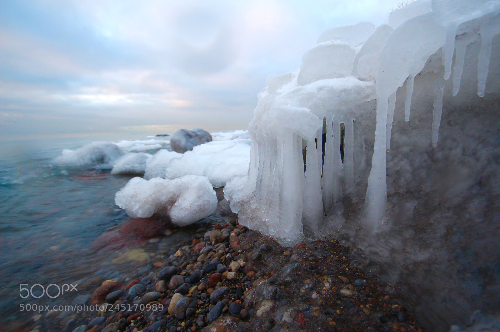 Canon EOS 700D (EOS Rebel T5i / EOS Kiss X7i) sample photo. Winter shore photography