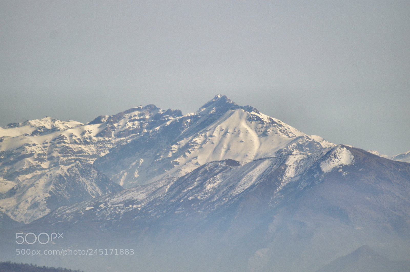 Nikon D3200 sample photo. Snowy mountains photography