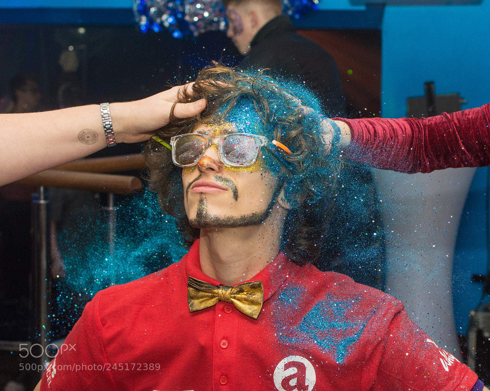 Nikon D7200 sample photo. Glitter shower photography