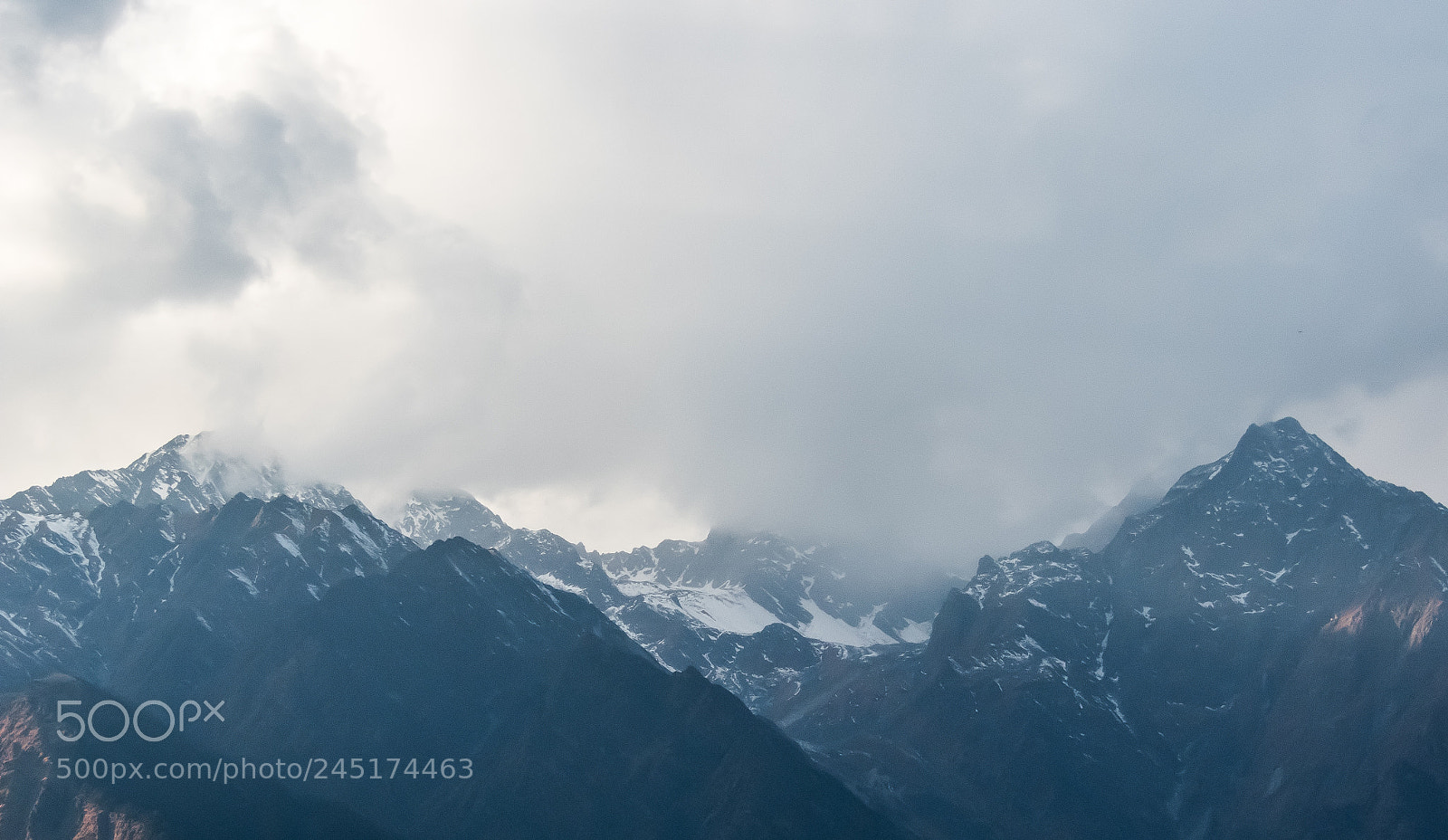 Nikon Coolpix B700 sample photo. Cloudy mountains photography