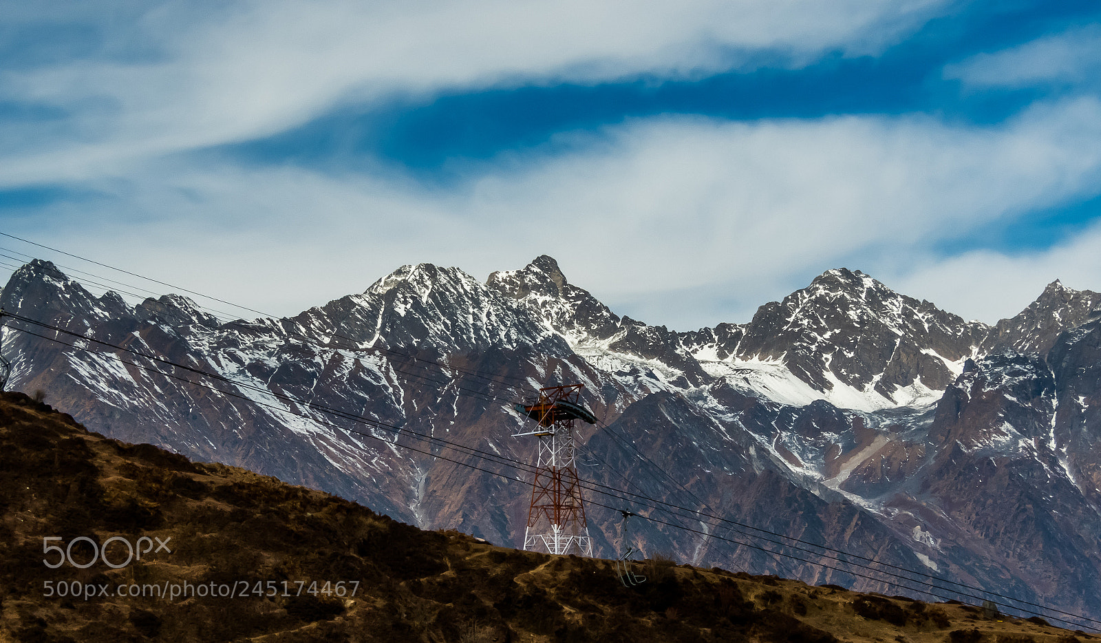 Nikon Coolpix B700 sample photo. Tower over mountains photography