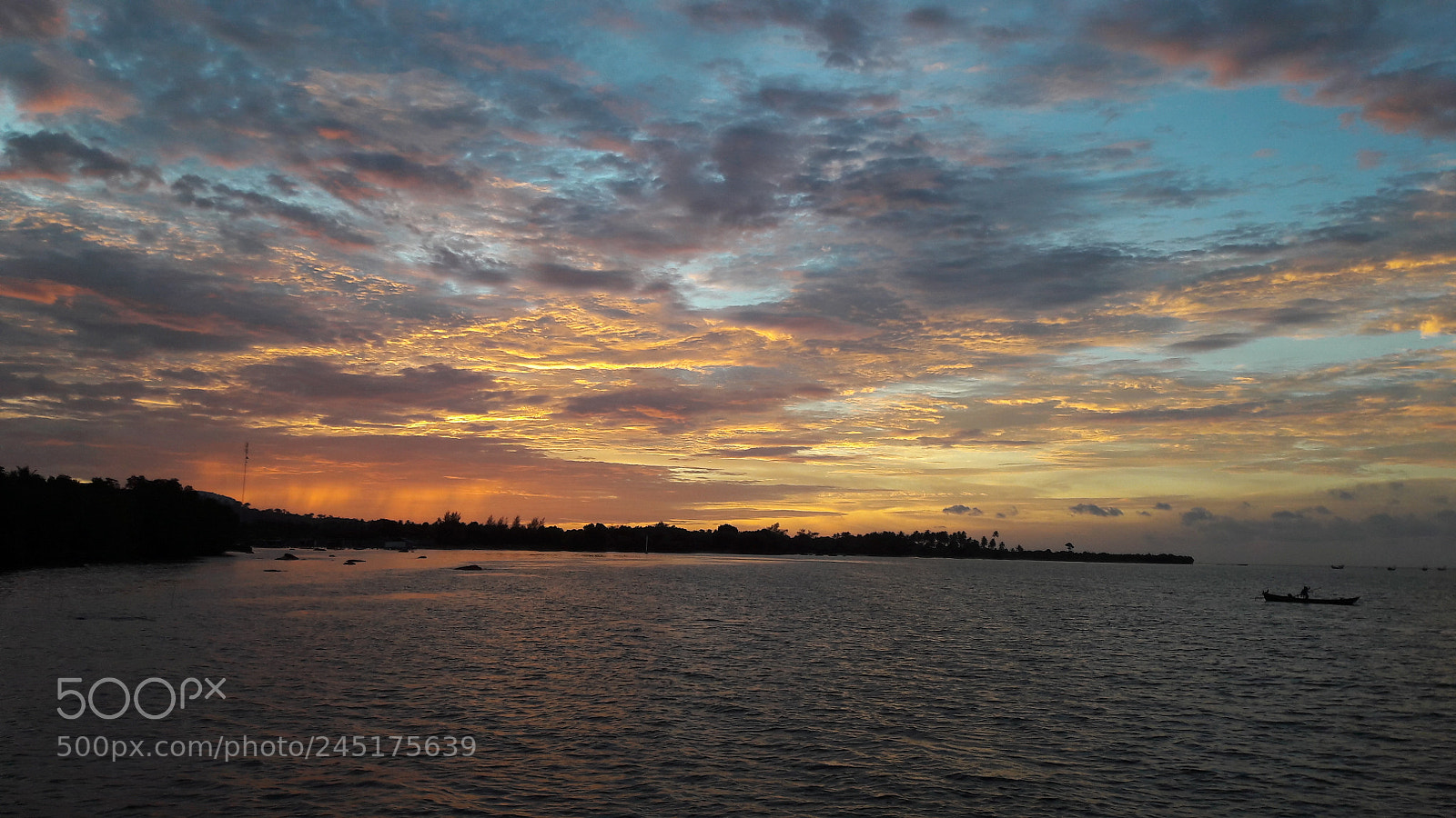Samsung Galaxy A5(2016) sample photo. Sunrise at kampot, cambodia photography