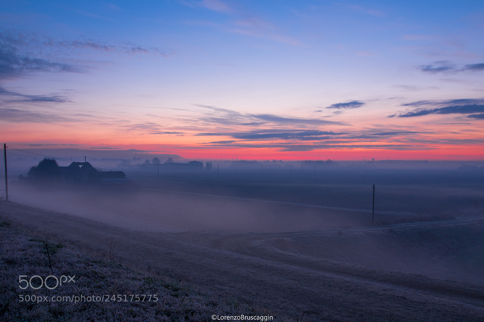 Canon EOS 7D Mark II sample photo. Fog in padana valley photography