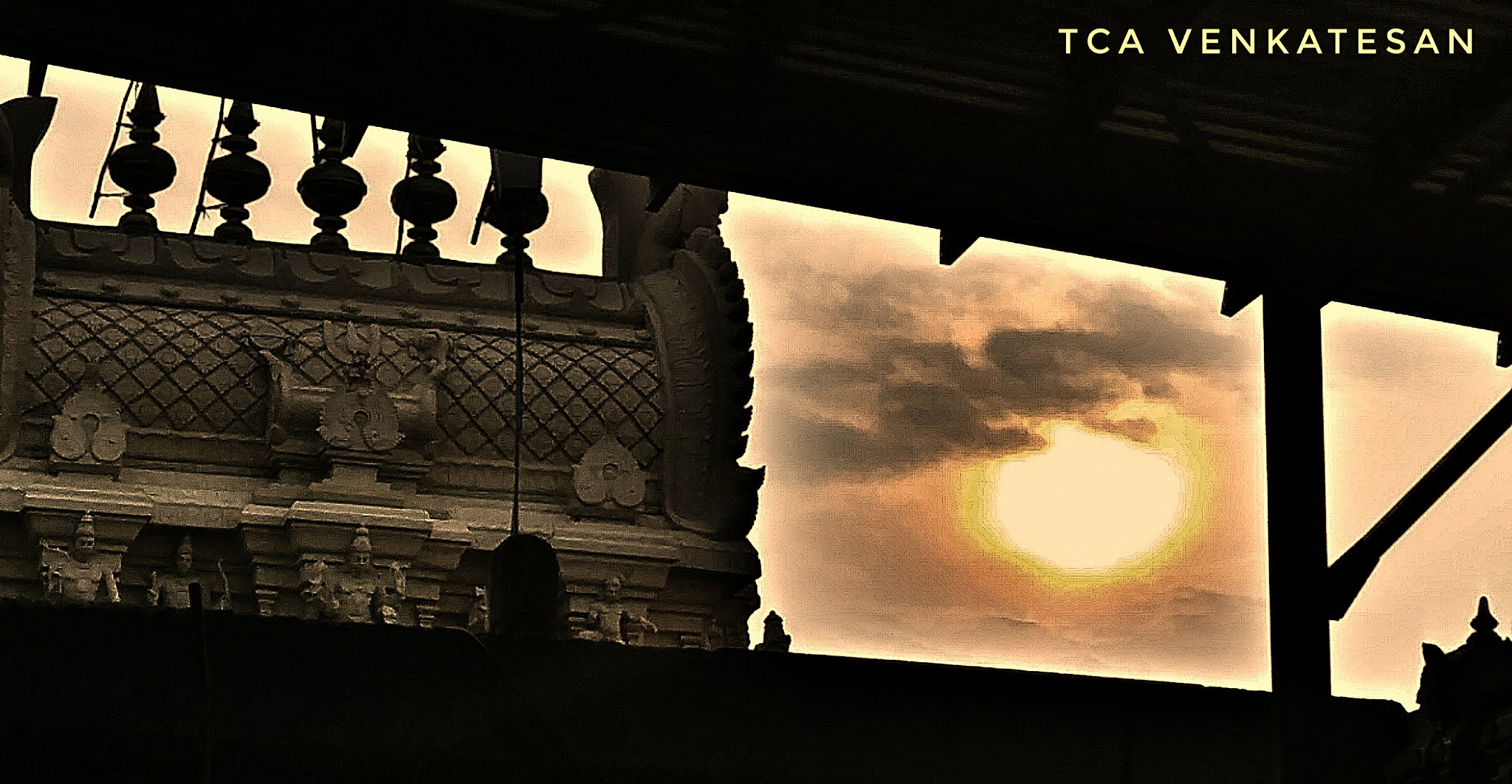 LG K20 V sample photo. Sunrise at thiruvallur temple photography